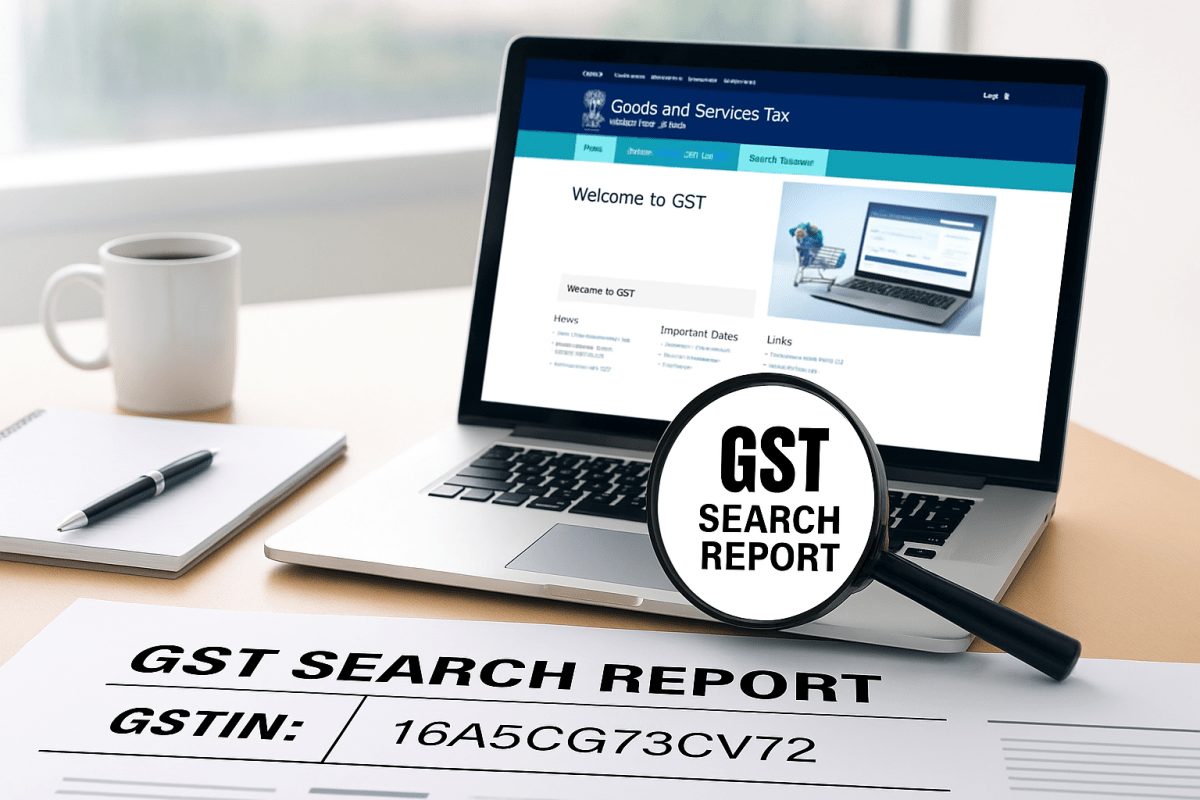 GST Search Report: Check GST Details Instantly