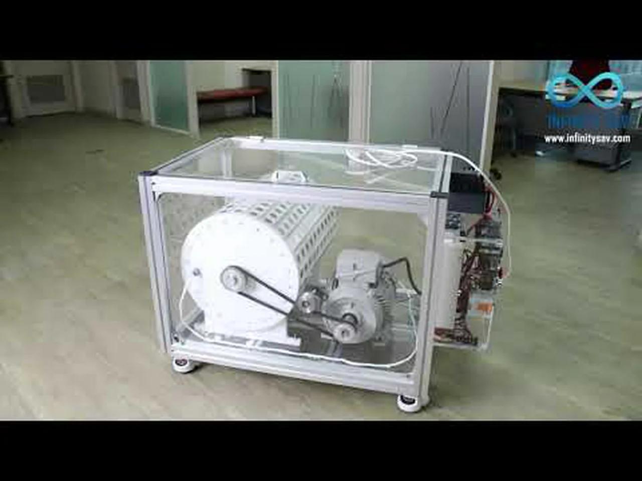 Infinity SAV - Fuel Free Electromagnetic Generator 10 kW prototype
